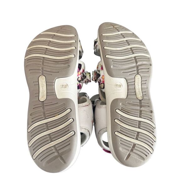 Easy Spirit Selocke Floral Adjustable Strappy Nylon Sandals Size 8.5 - Picture 4 of 5